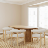 Spara Boucle Dining Chair - 2 Colors