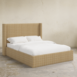 Thea 48" Wingback Platform Bed - Full