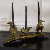 Three Ravens Candleholder
