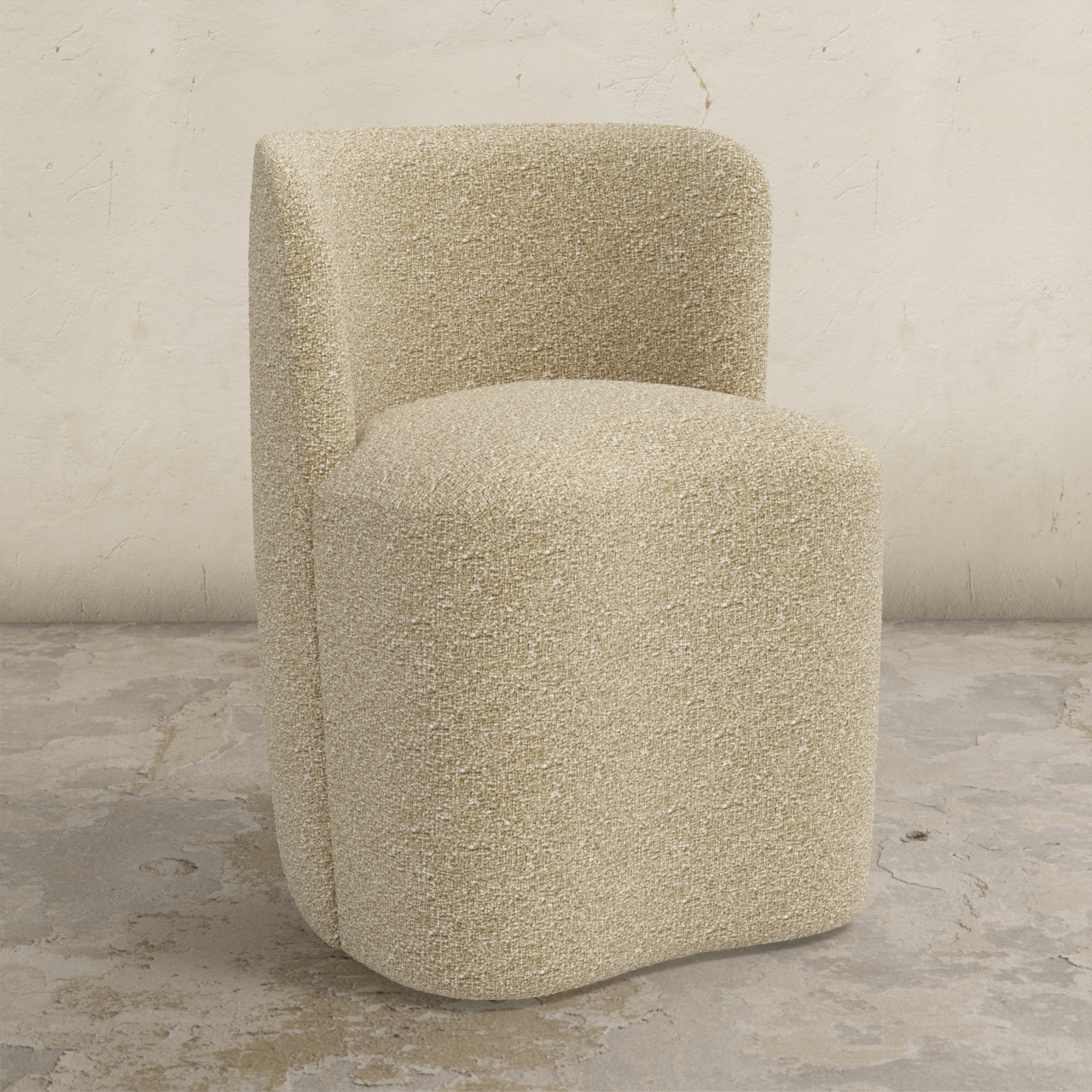 Tiffany Dining Chair with Casters