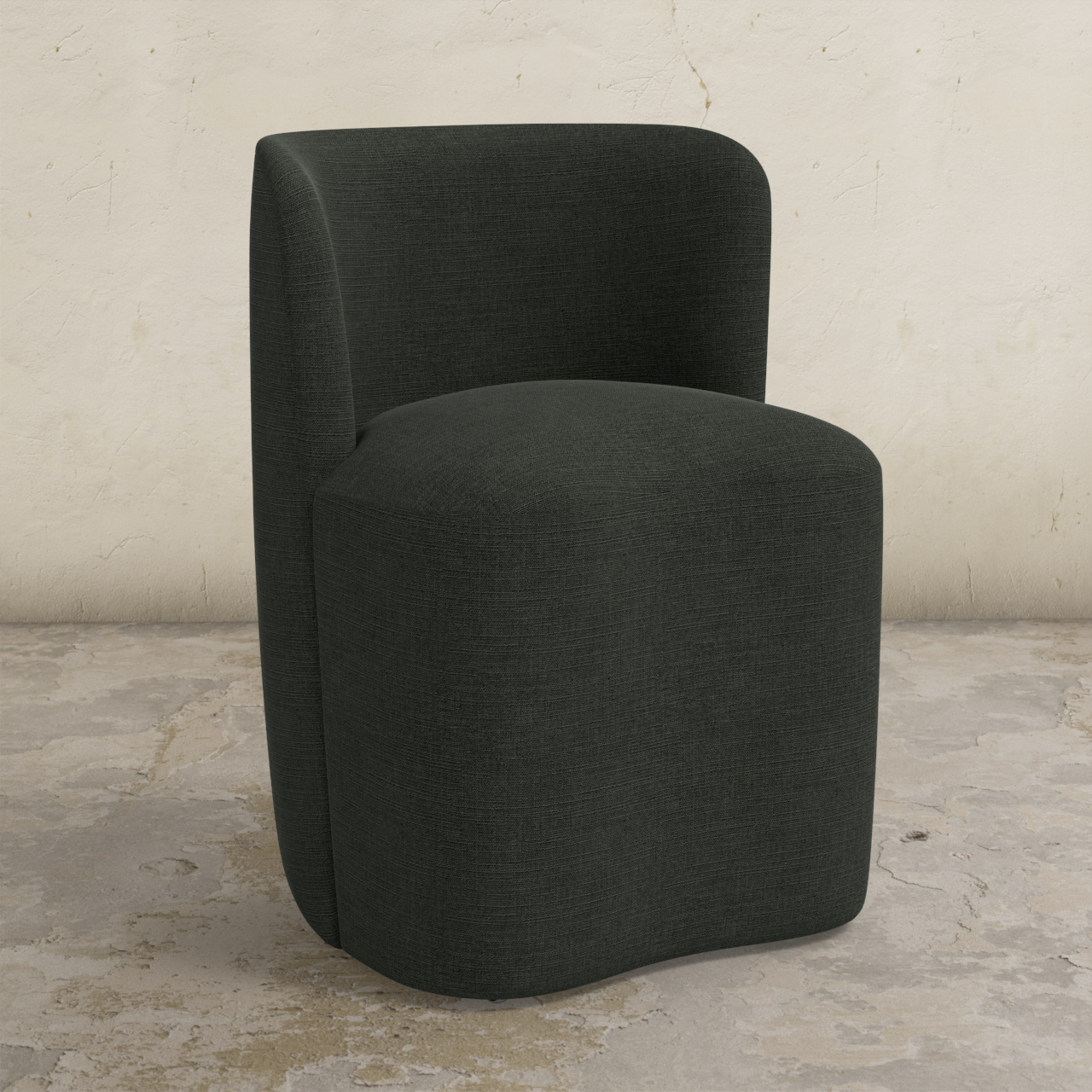 Tiffany Dining Chair with Casters