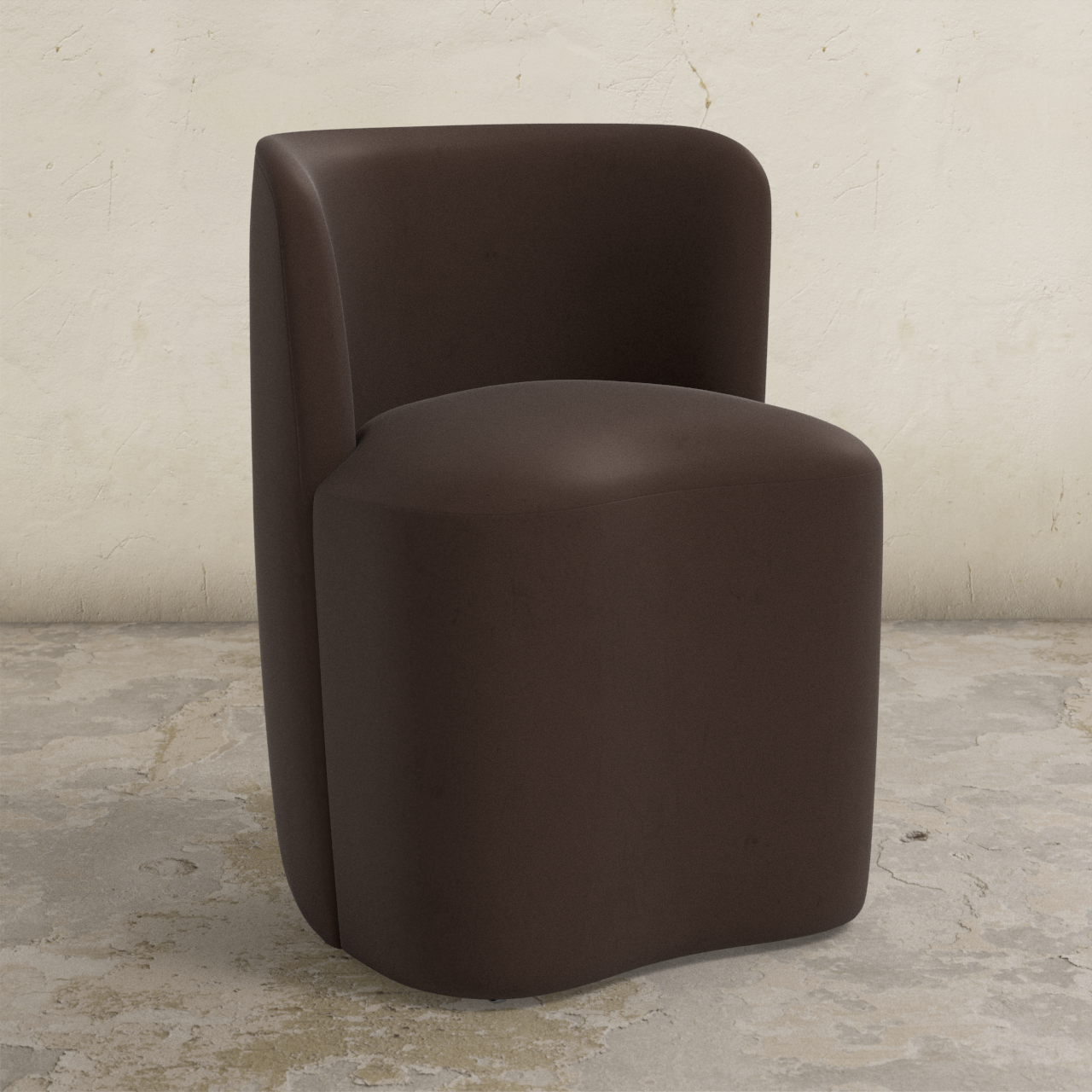 Tiffany Dining Chair with Casters