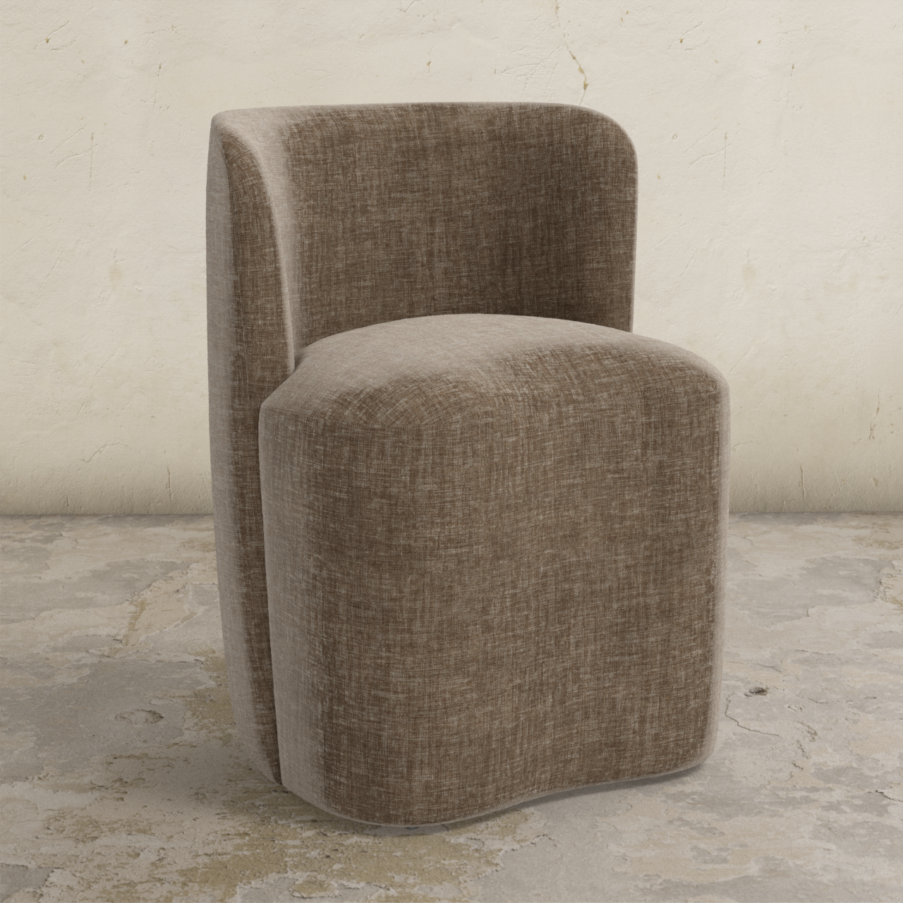Tiffany Dining Chair with Casters