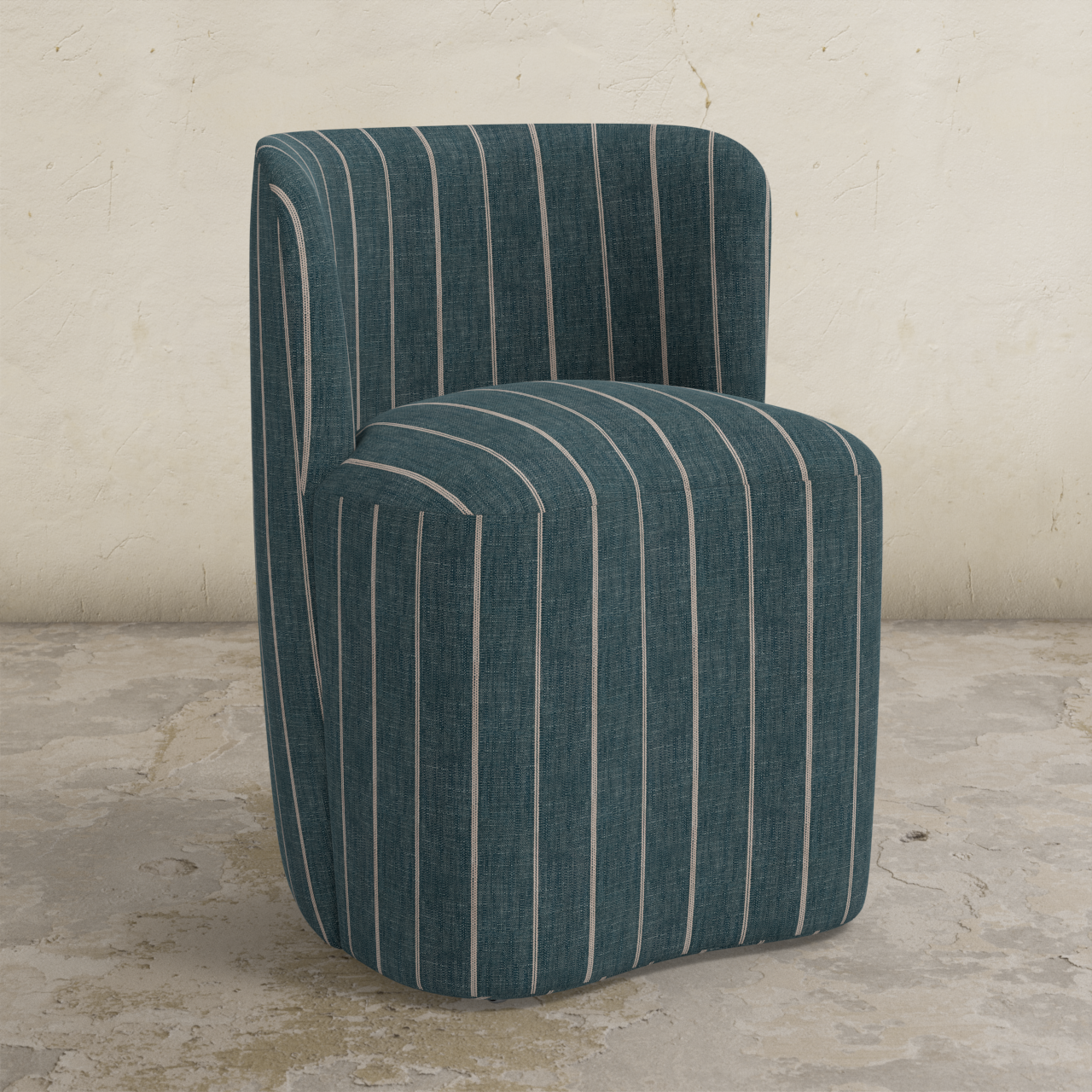Tiffany Dining Chair with Casters