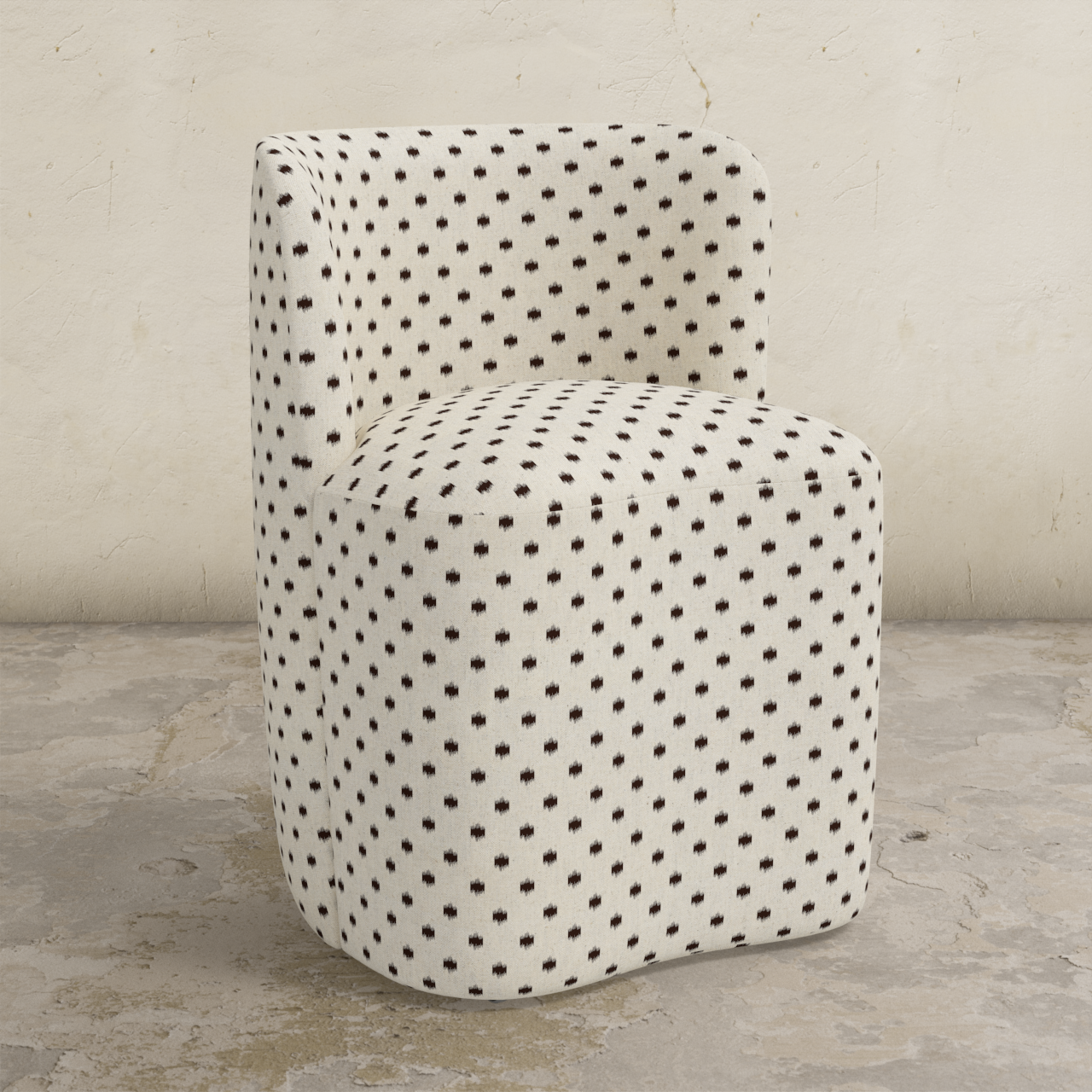Tiffany Dining Chair with Casters