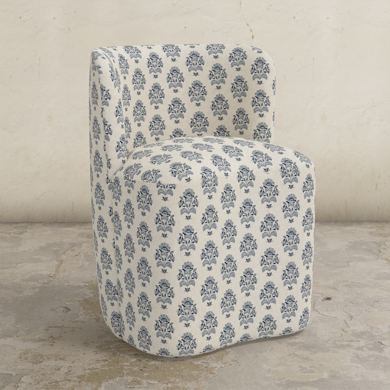 Tiffany Dining Chair with Casters