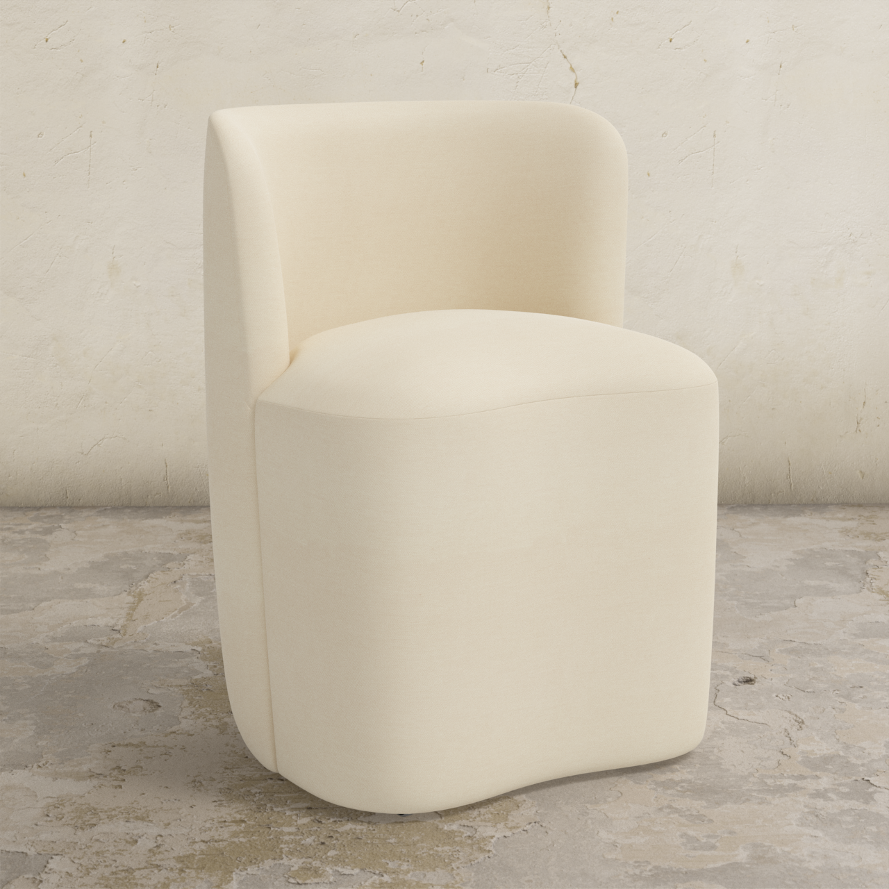 Tiffany Dining Chair with Casters