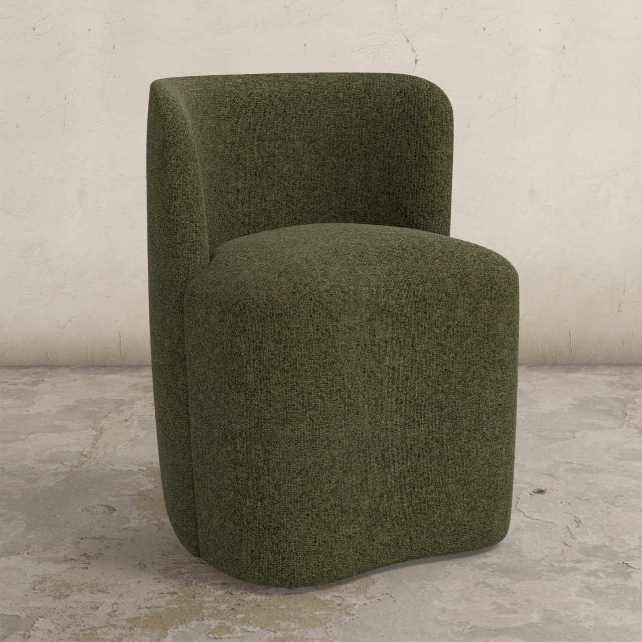 Tiffany Dining Chair with Casters