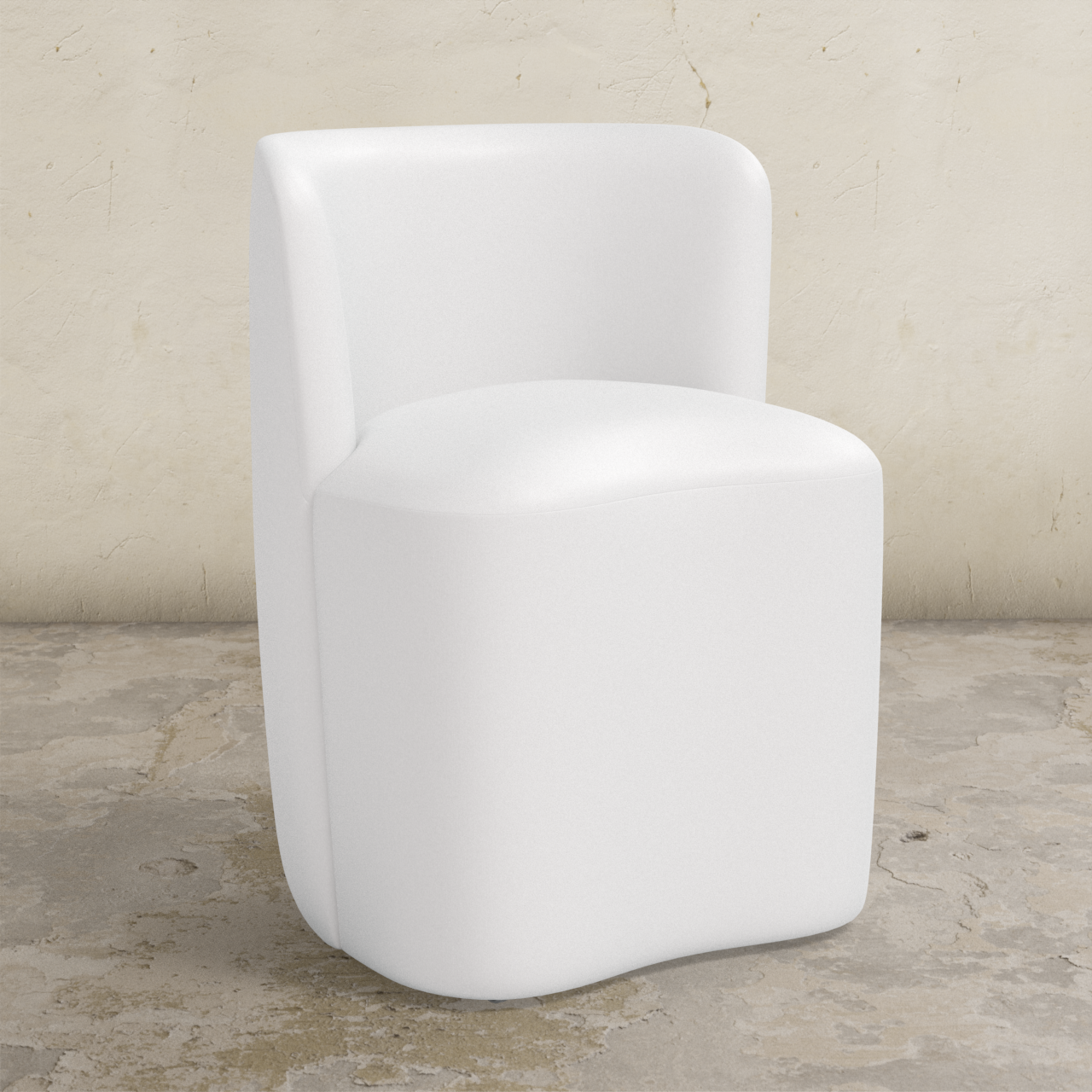 Tiffany Dining Chair with Casters