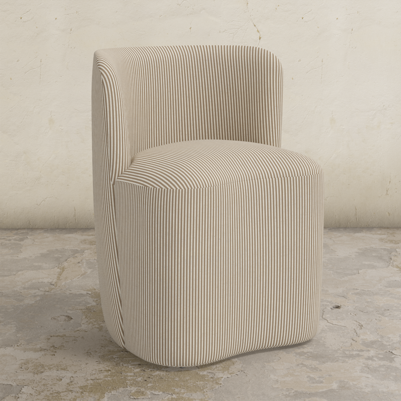 Tiffany Dining Chair with Casters