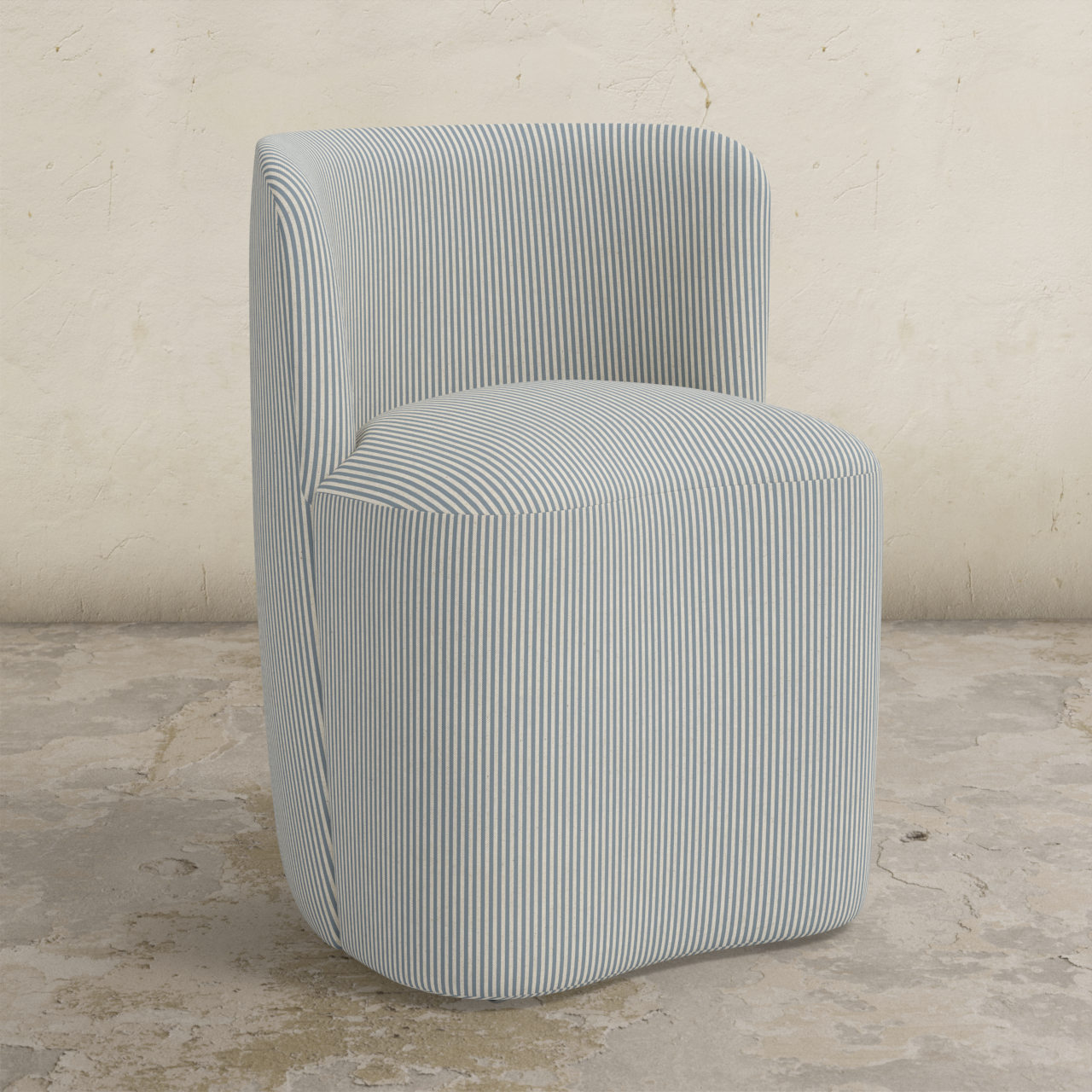 Tiffany Dining Chair with Casters