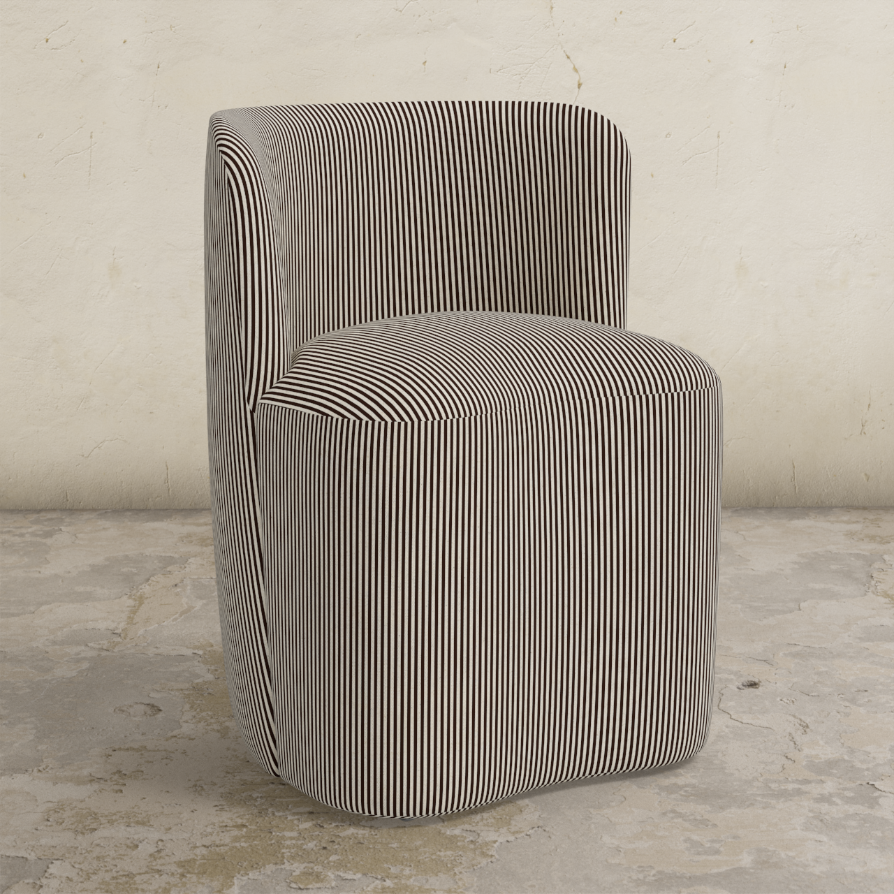 Tiffany Dining Chair with Casters