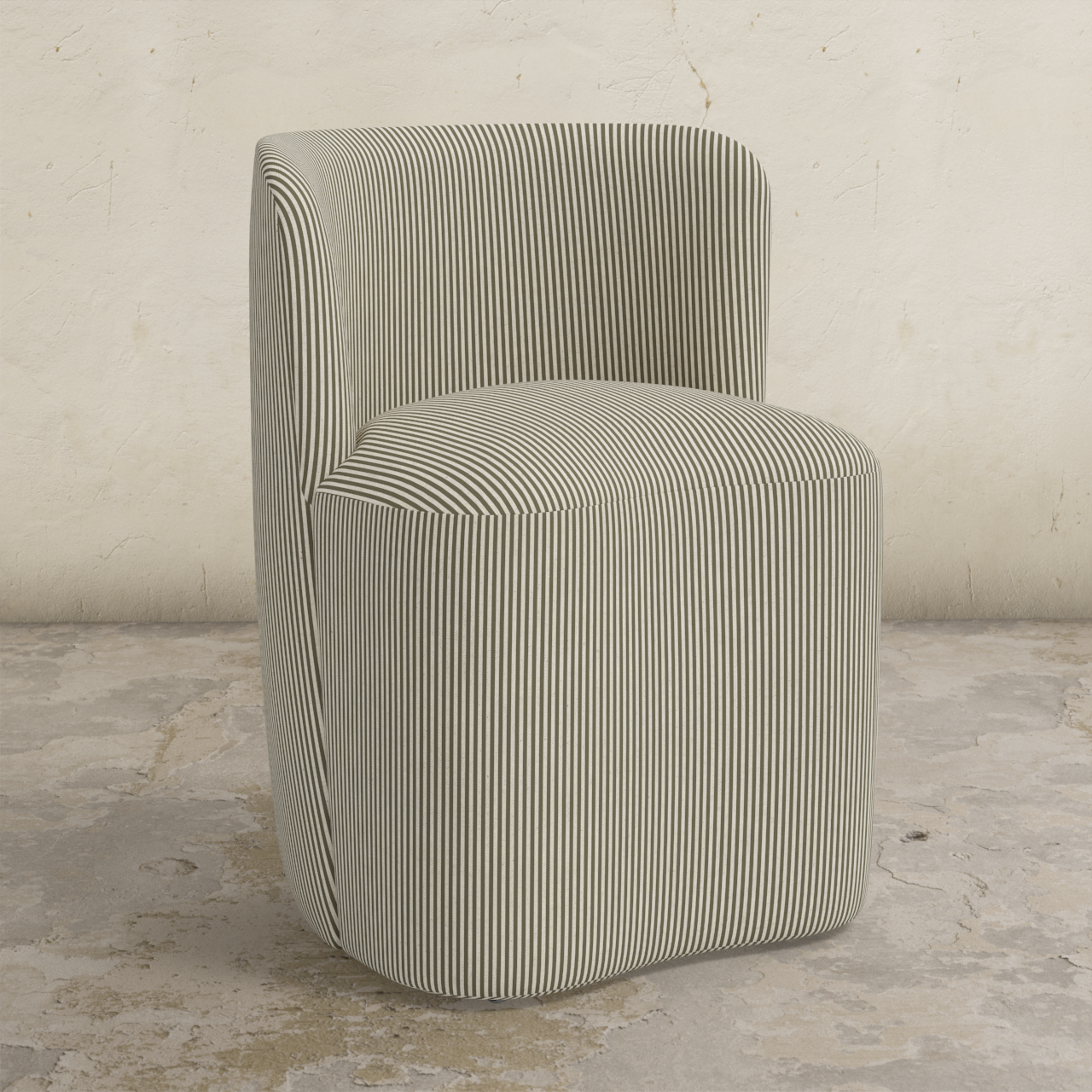 Tiffany Dining Chair with Casters
