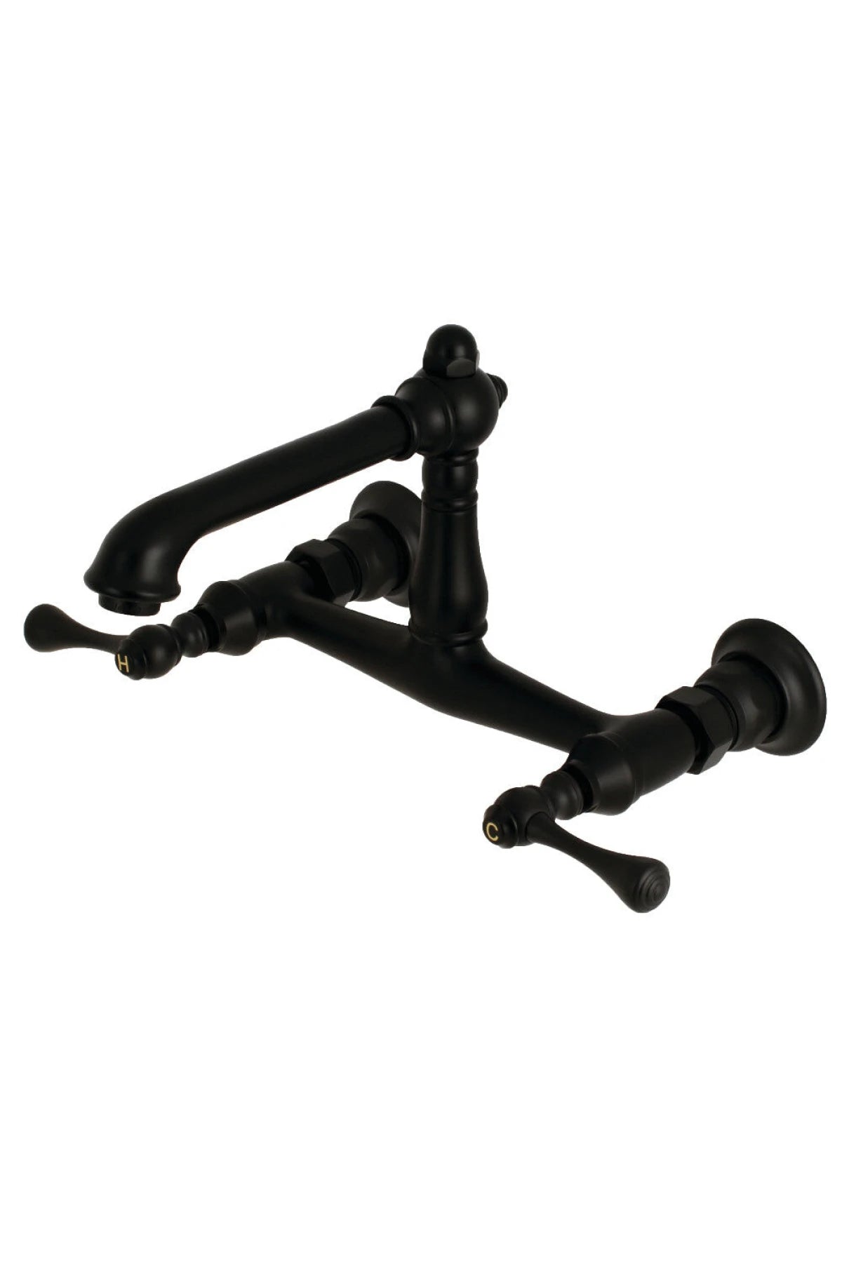 English Country Wall Mount Bathroom Faucet