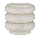 Cusani Ivory Terrazzo Stool
