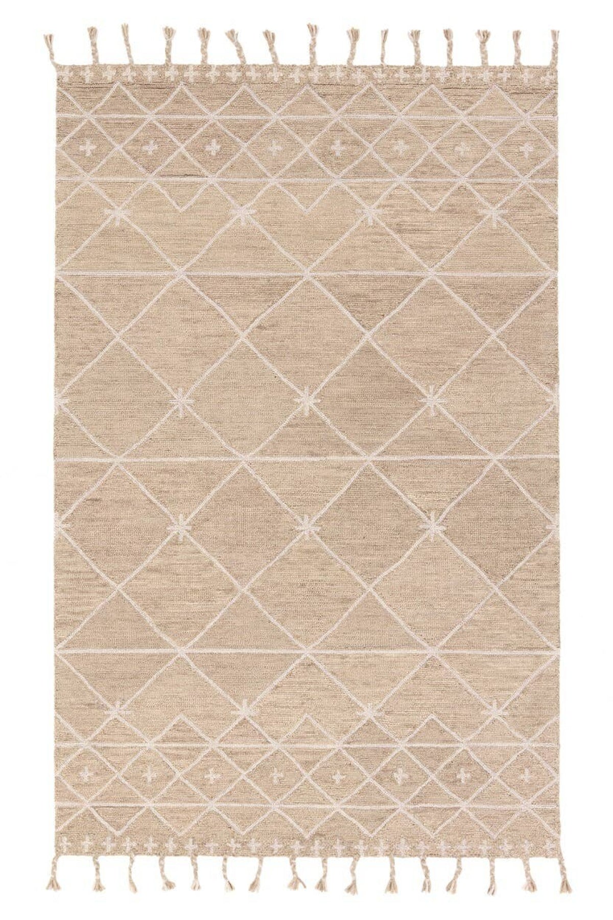 Verna Microfiber Rug Vera Rug - Warm Sand