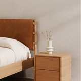 Round Off Tall Nightstand