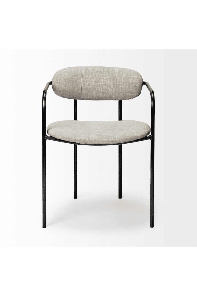 Sherwood Dining Chair, Set of 2 - Gunmetal Grey