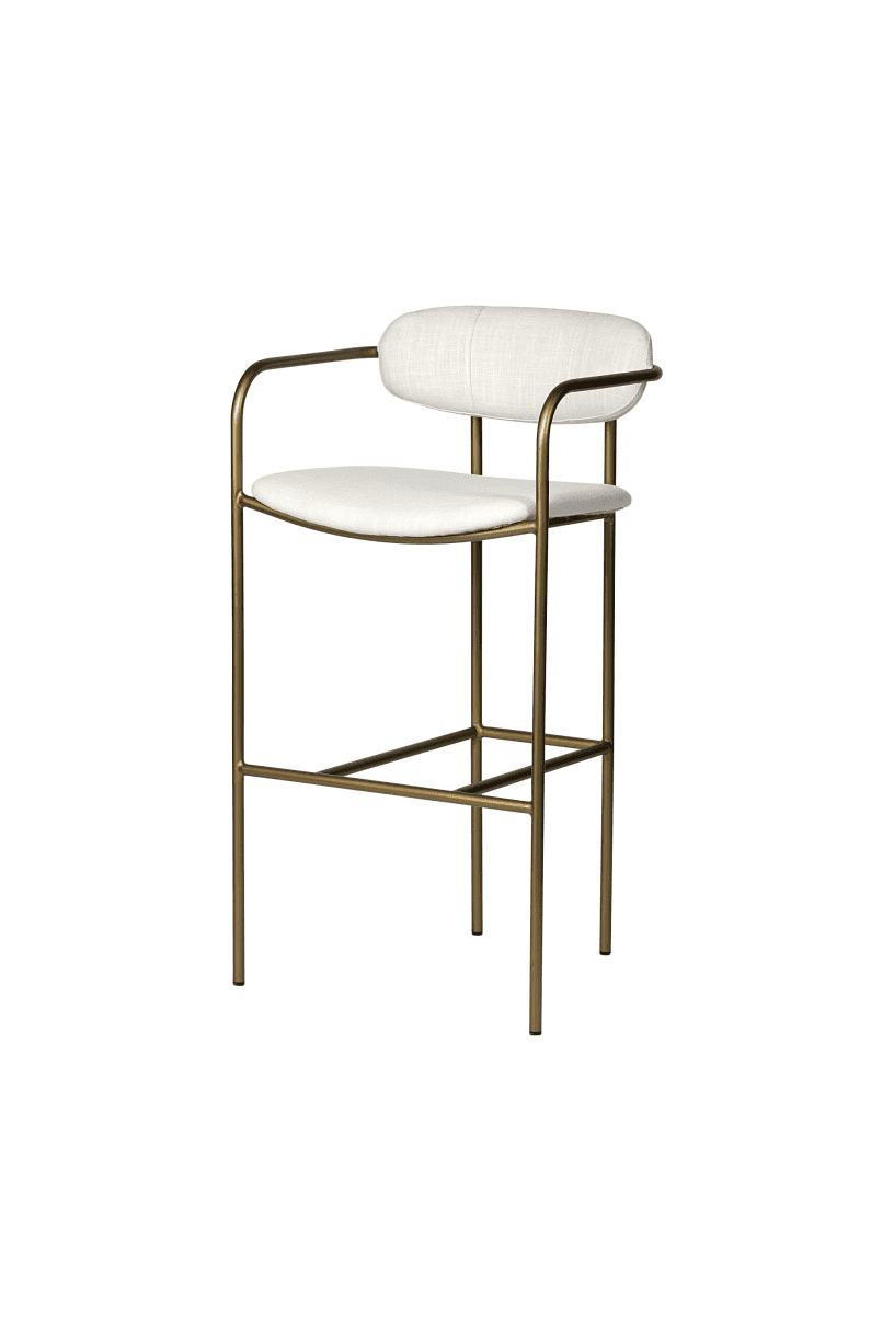 Sherwood Bar Stool - Cream