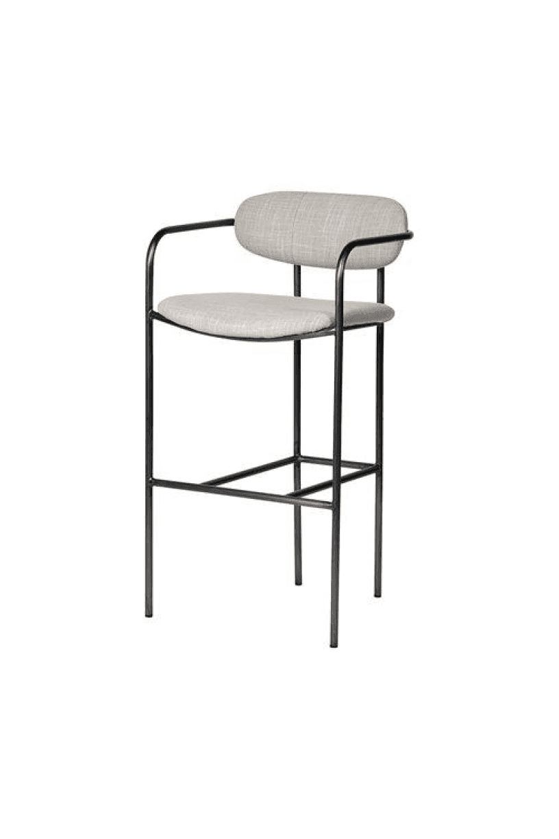 Sherwood Bar Stool - Gun Metal Grey