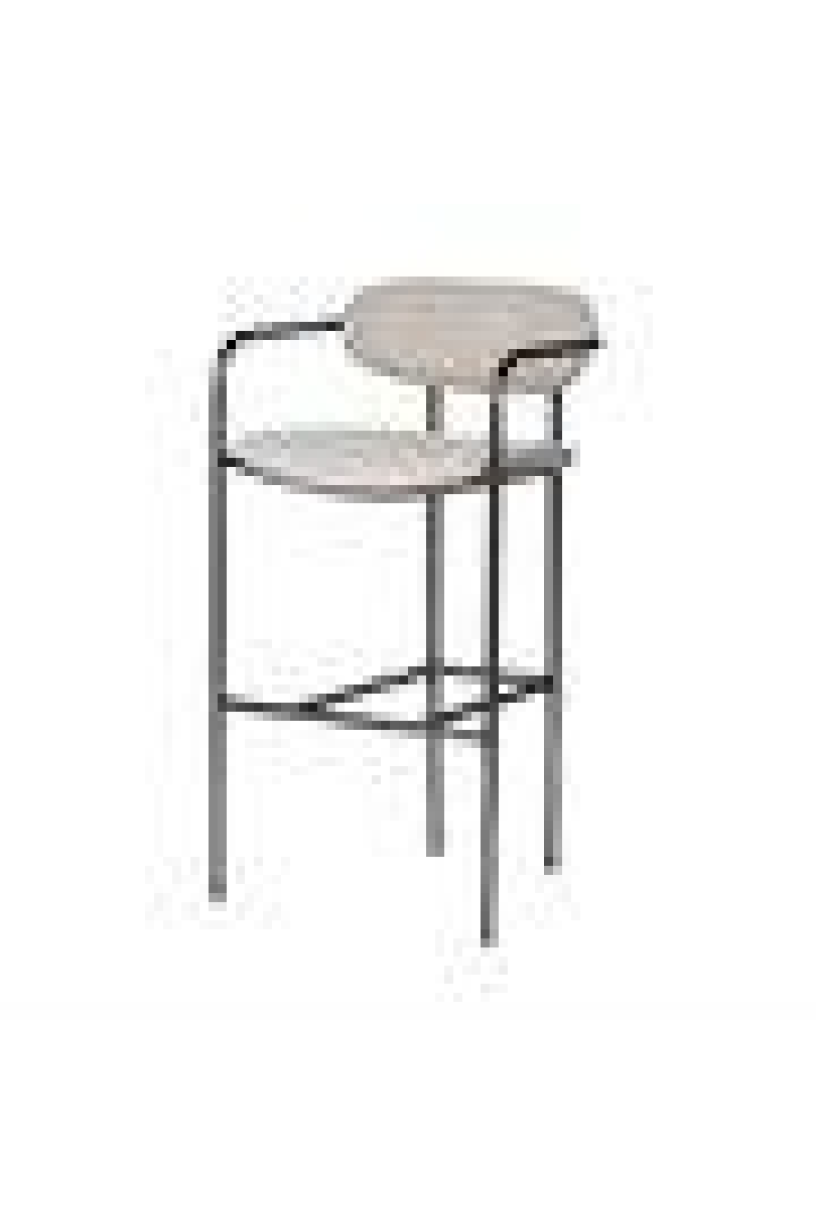 Sherwood Bar Stool - Gun Metal Grey