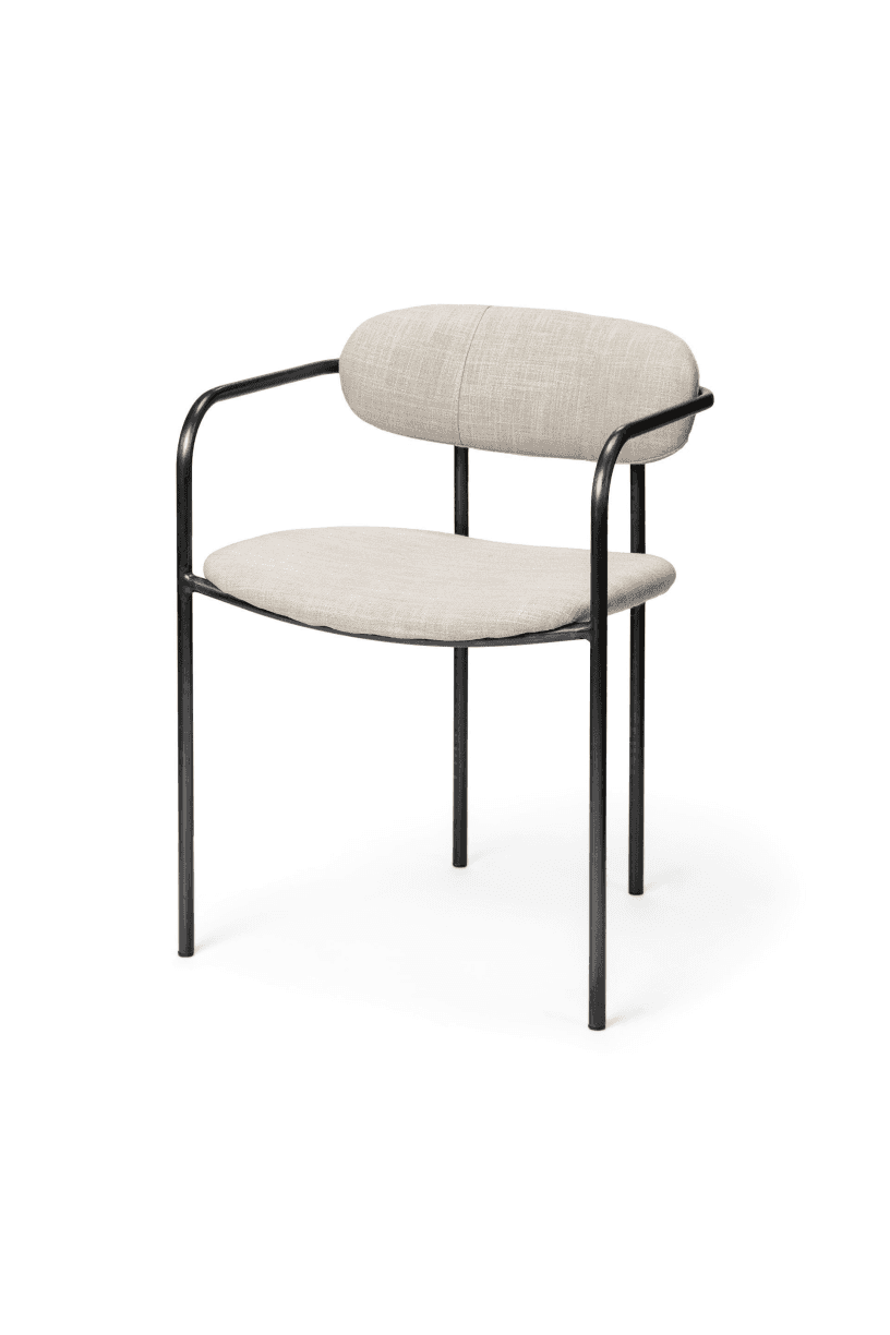 Sherwood Dining Chair, Set of 2 - Gunmetal Grey