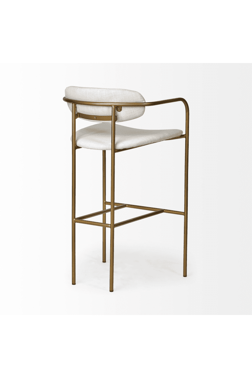 Sherwood Bar Stool - Cream