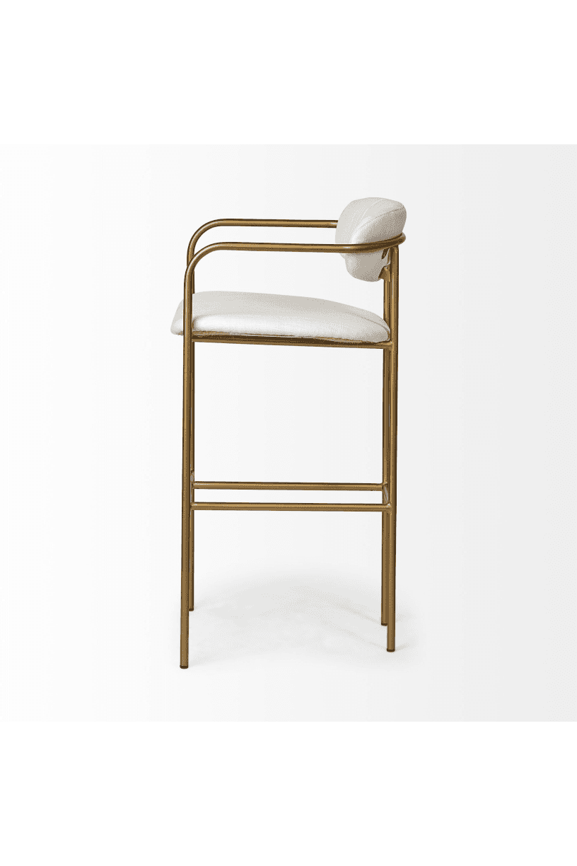 Sherwood Bar Stool - Cream