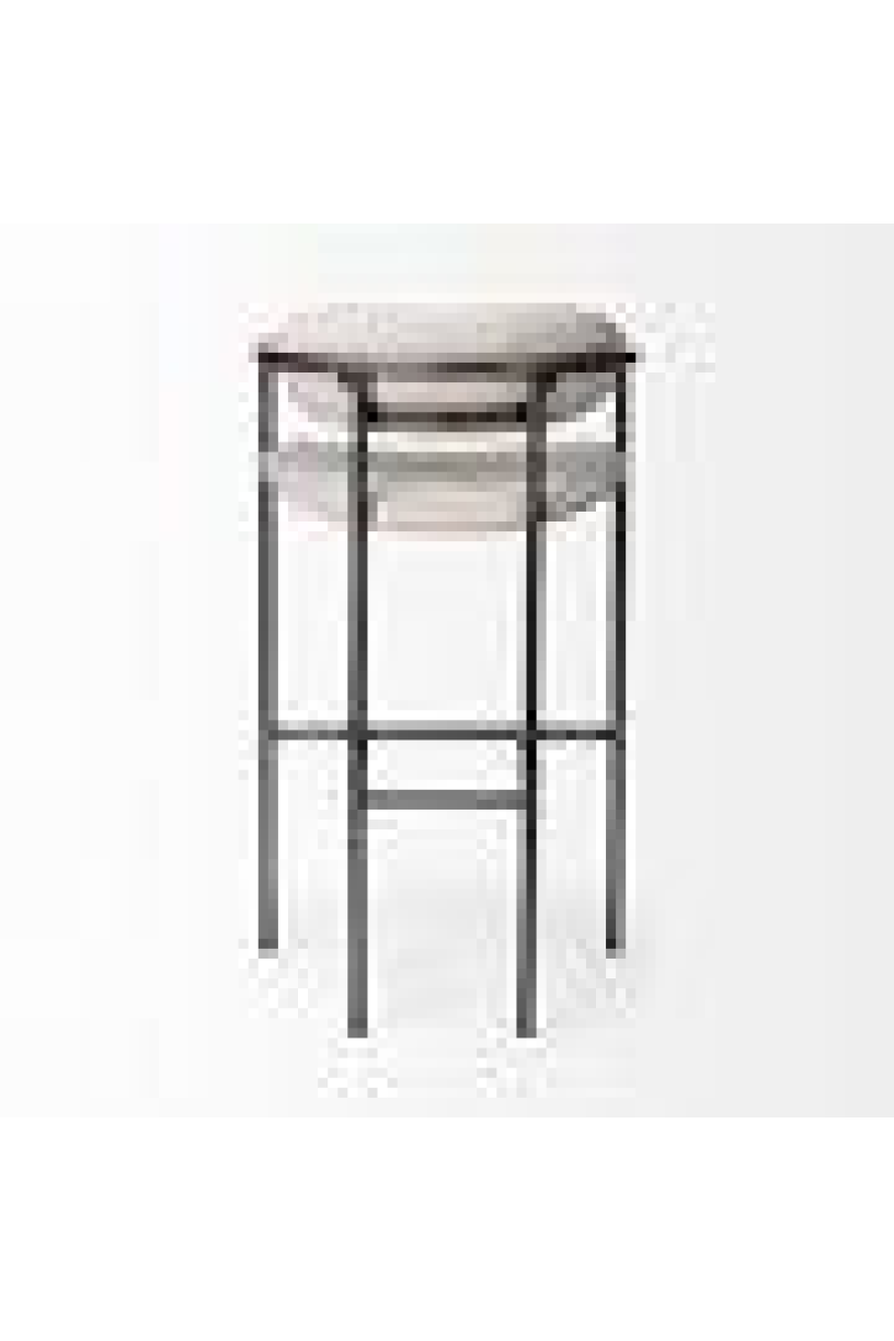 Sherwood Bar Stool - Gun Metal Grey