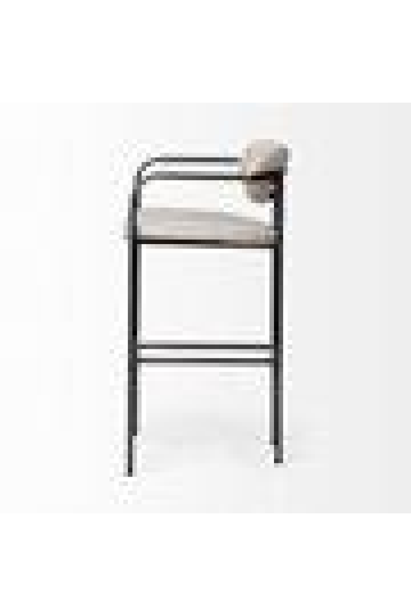 Sherwood Bar Stool - Gun Metal Grey