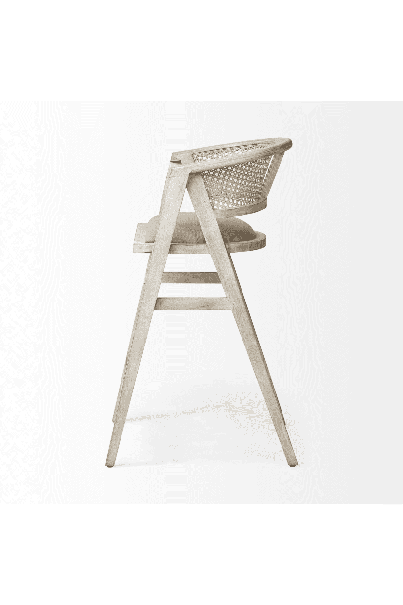 Sherman Bar Stool - White