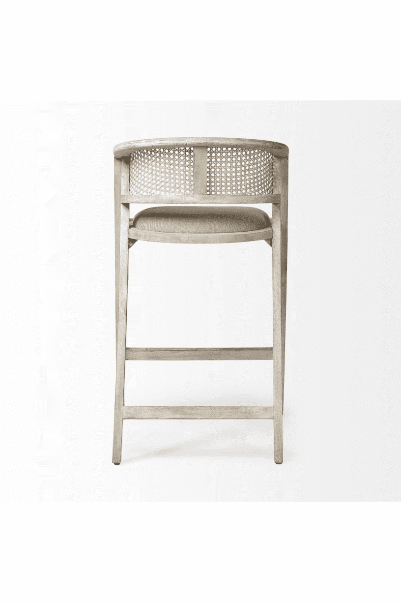 Sherman Bar Stool - White