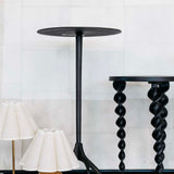 Beacon Accent Table - Nickel