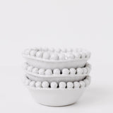 Blanche Dotted Edge Bowl