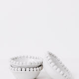 Blanche Dotted Edge Bowl