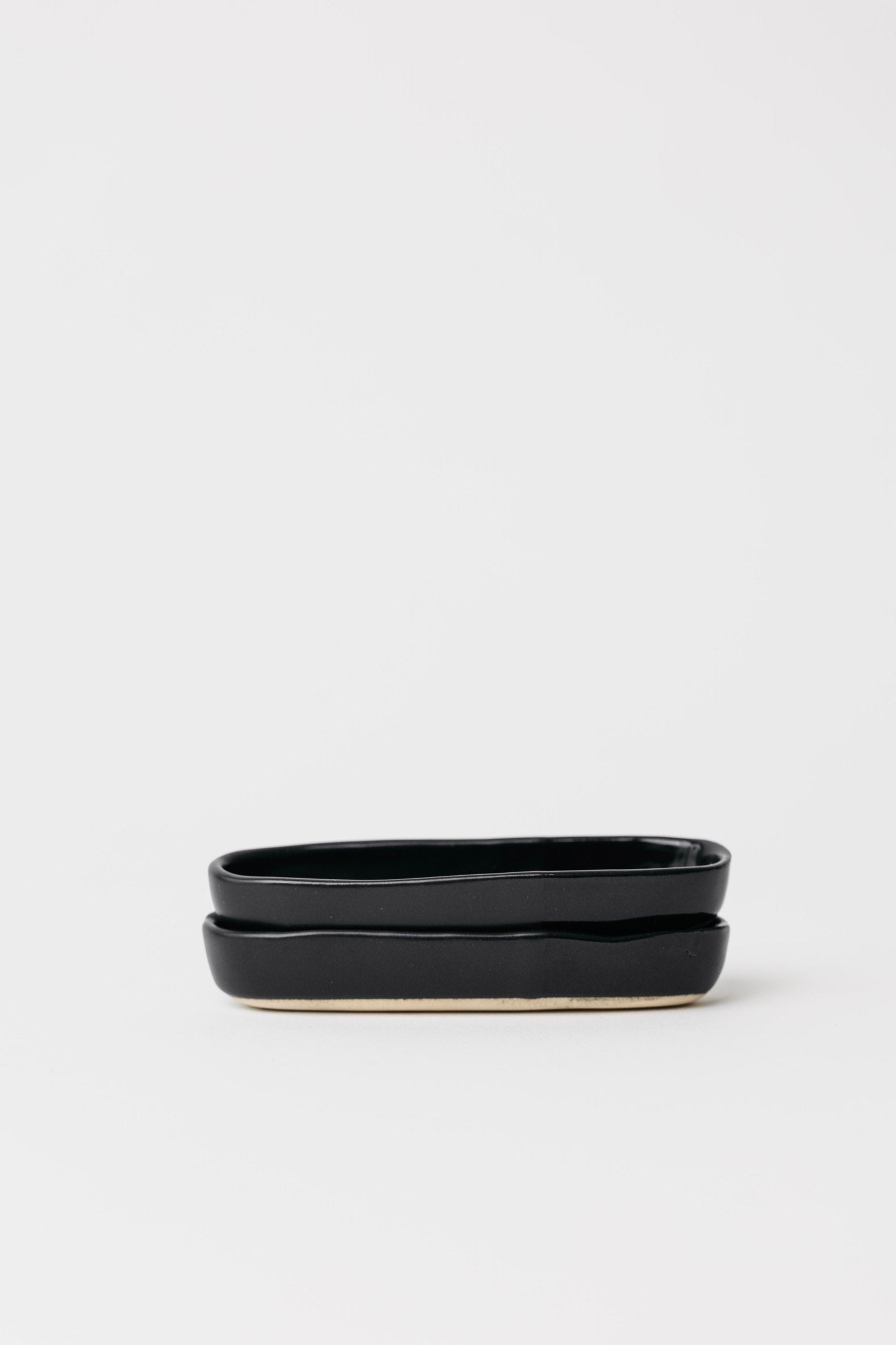 Sable Olive Bowl - Matte Black/Glossy Black - 5 inch