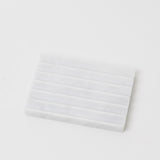 Iggy Marble Fluted Soap Dish