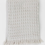 Leva Waffle Hand Towel - Tonal Sand