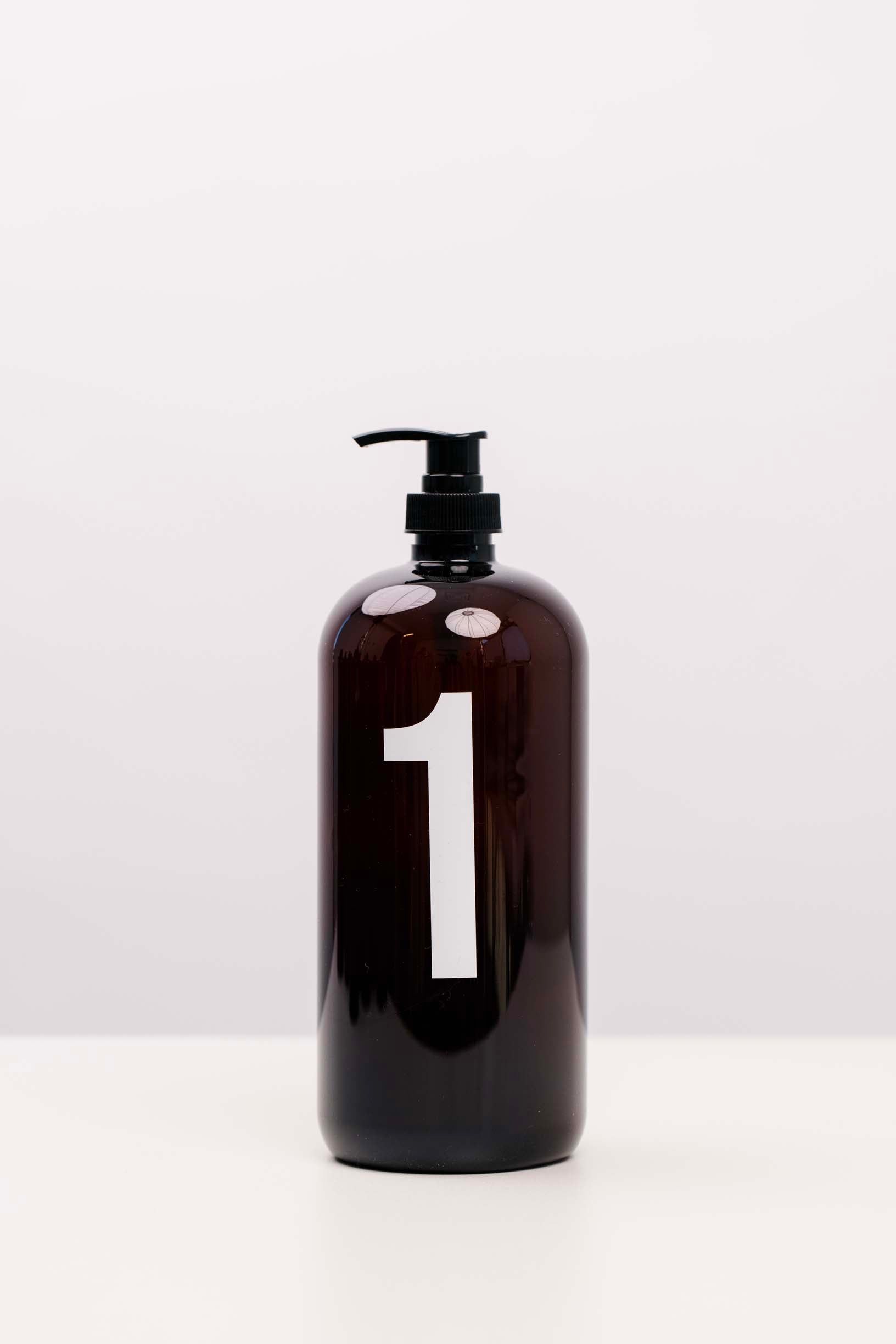 Plastic Shower/Bath Amber Liquid Pumps Numbers