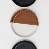 Sable Spoon Rest - Matte Black/Glossy Black - 4 inch