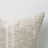 Hemming Striped Pillow - Cream - 22"x22"