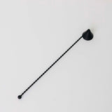 Lyla Twisted Candle Snuffer - Black