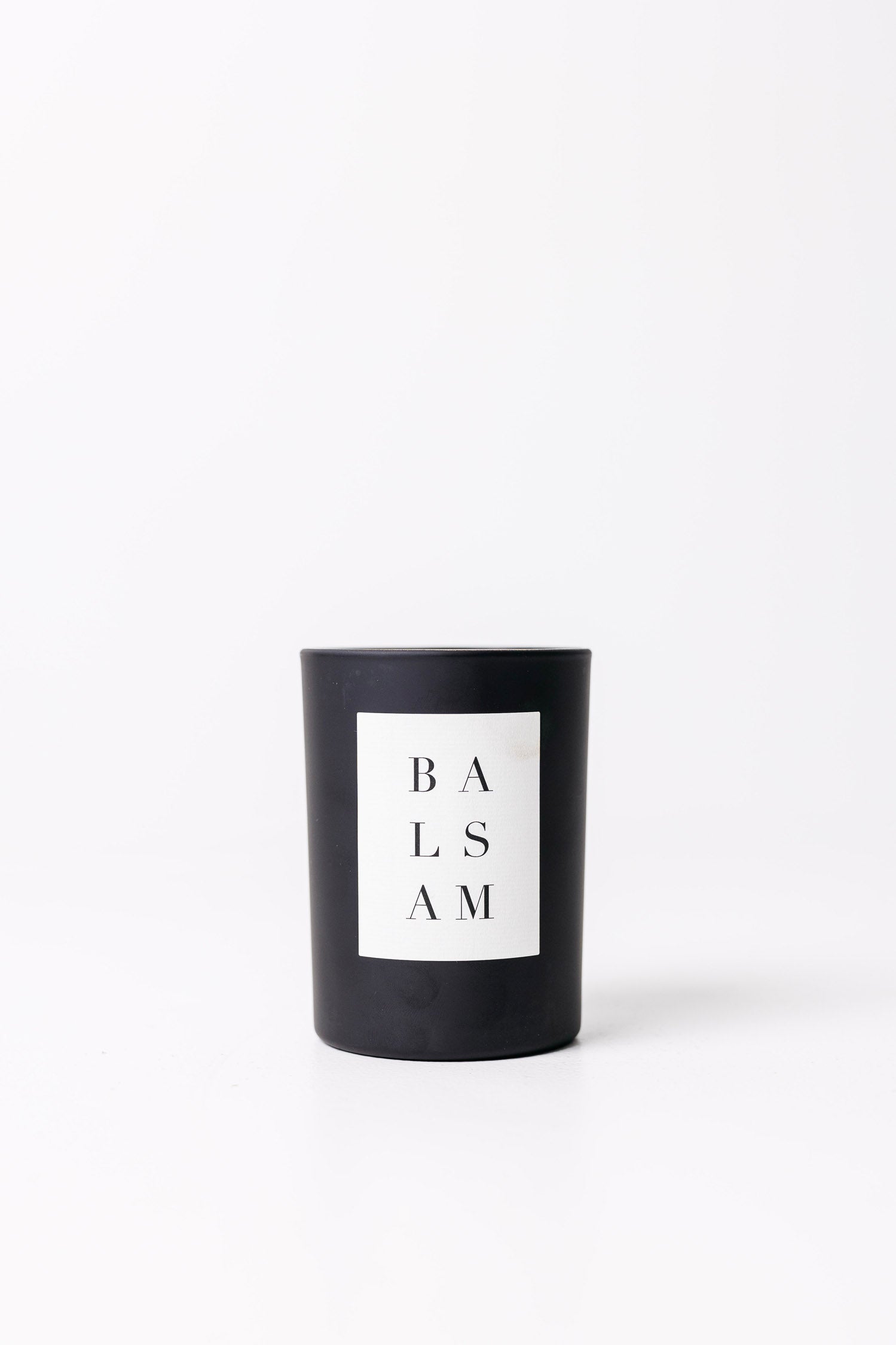 Burning Low Balsam Candle
