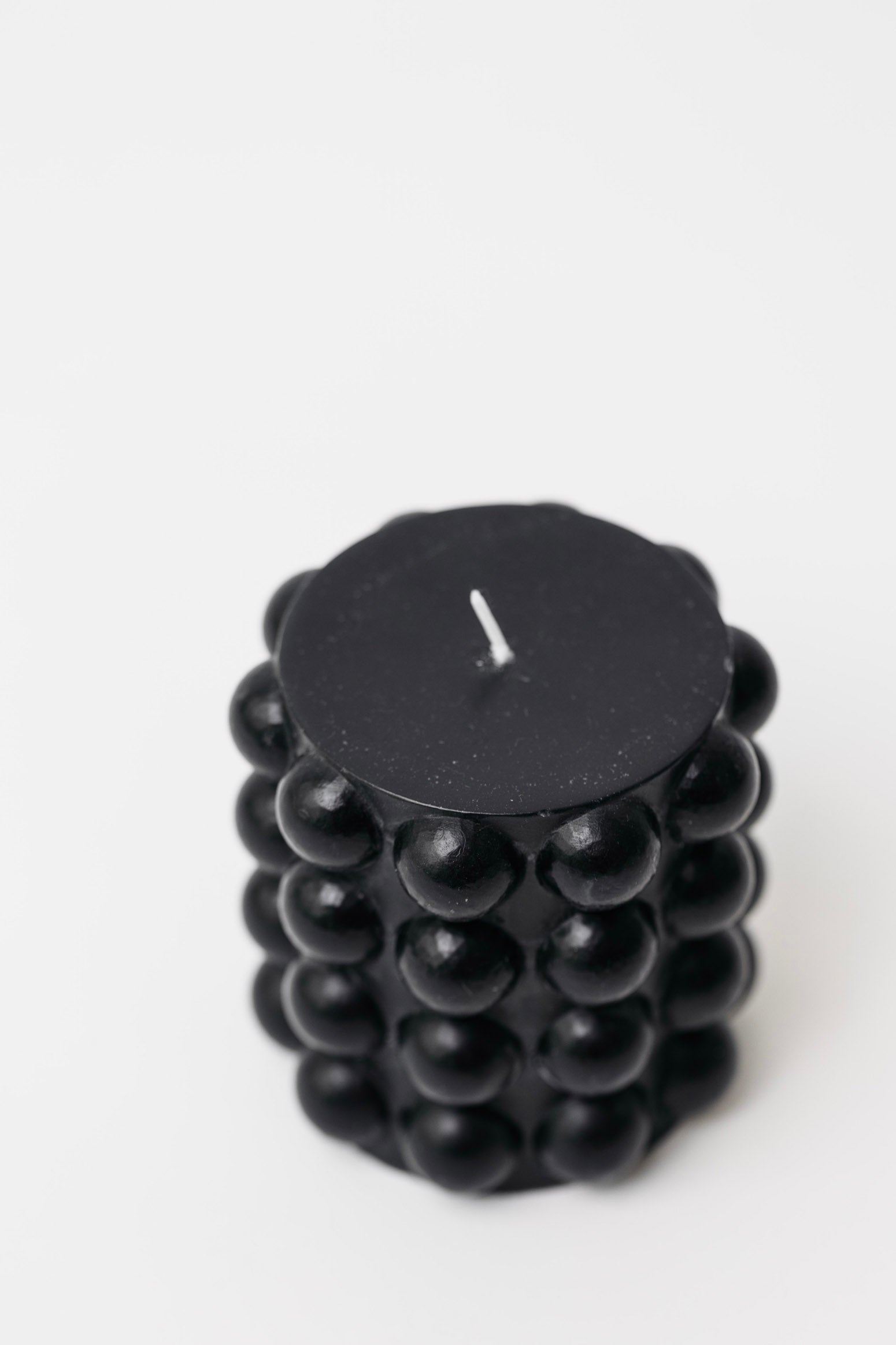 Stand Out Bubble Candle - Black