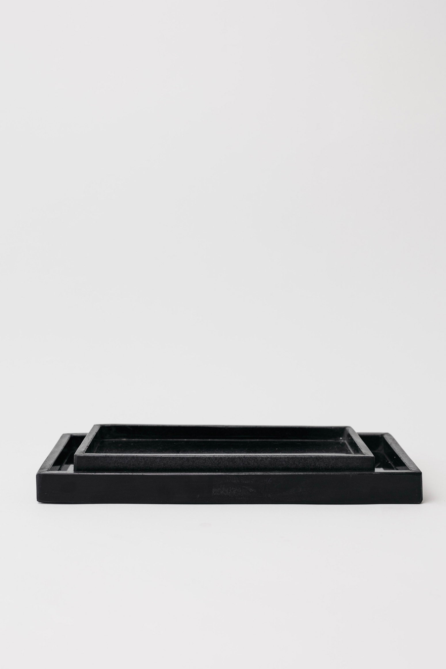 Terese Black Marble Rectangle Tray - 2 Sizes