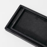 Terese Black Marble Rectangle Tray - 2 Sizes