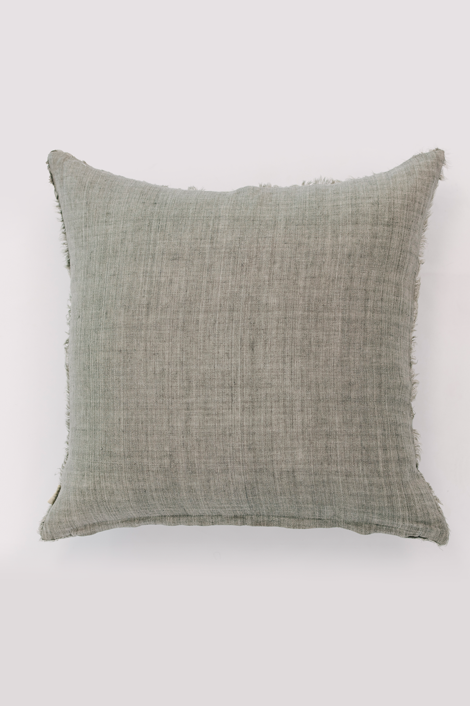 Fabiana Linen Pillow - Warm Grey