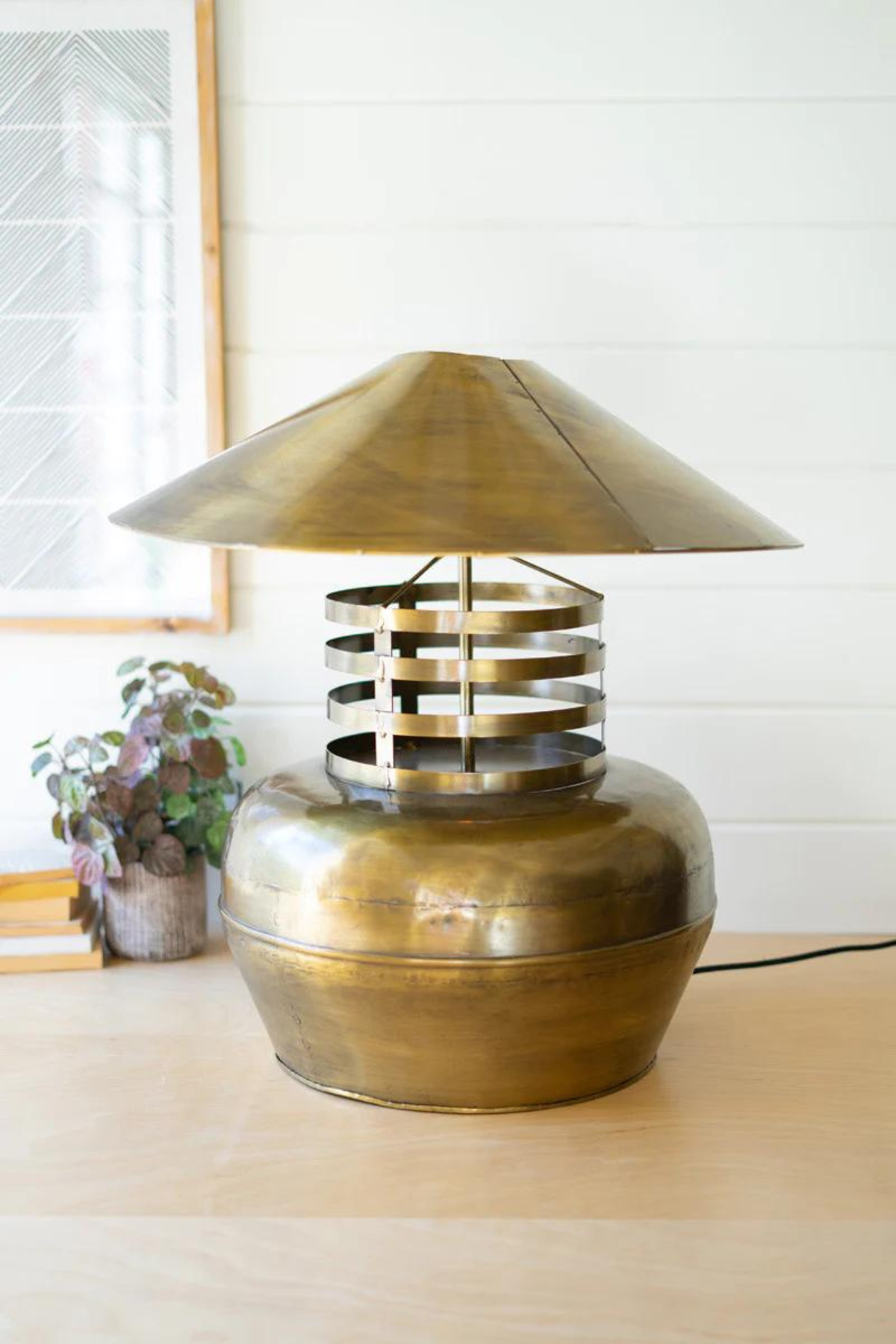 Biltmore Antique Brass Table Lamp
