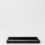 Terese Black Marble Rectangle Tray - 2 Sizes