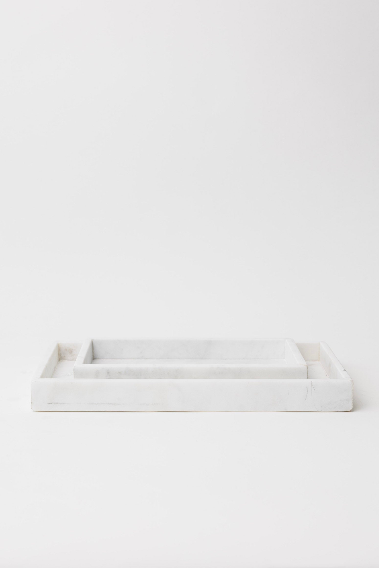 Rectangle Marble Tray White - Threshold™